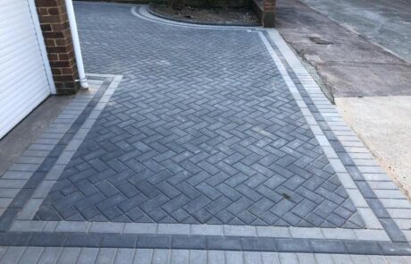 block paved driveway 14