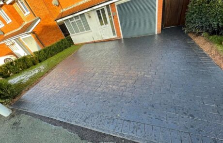 imprinted concrete driveway bury 02 1