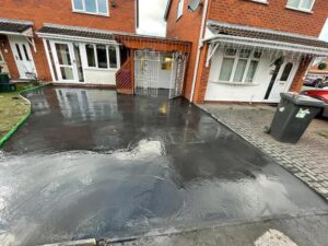 Imprinted Concrete Driveway in Bury