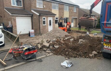 blackburn blockpaving driveway brickwall 03