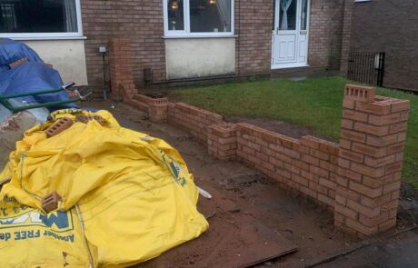 blackburn blockpaving driveway brickwall 06