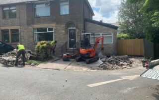 blackburn curved block paving driveway 12