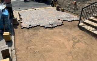 blackburn curved block paving driveway 20