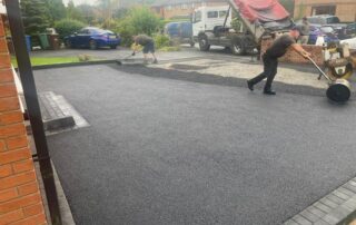 ramsbottom tarmac driveway block paving edging11