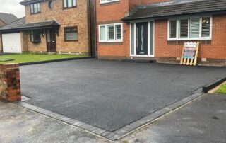 ramsbottom tarmac driveway block paving edging16