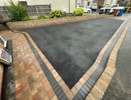 Haslington Tarmac and Block Paving Driveway Project