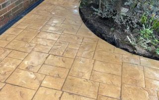 imprinted concrete driveways patios oldham 11