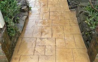 imprinted concrete driveways patios oldham 13