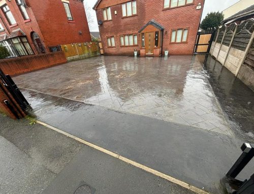 Driveway, Patio and Fencing Project in Oldham