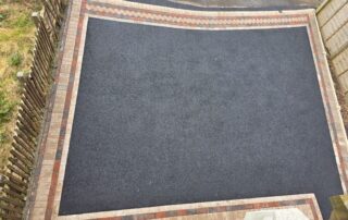 tarmac driveway with block paved border rosendale 04