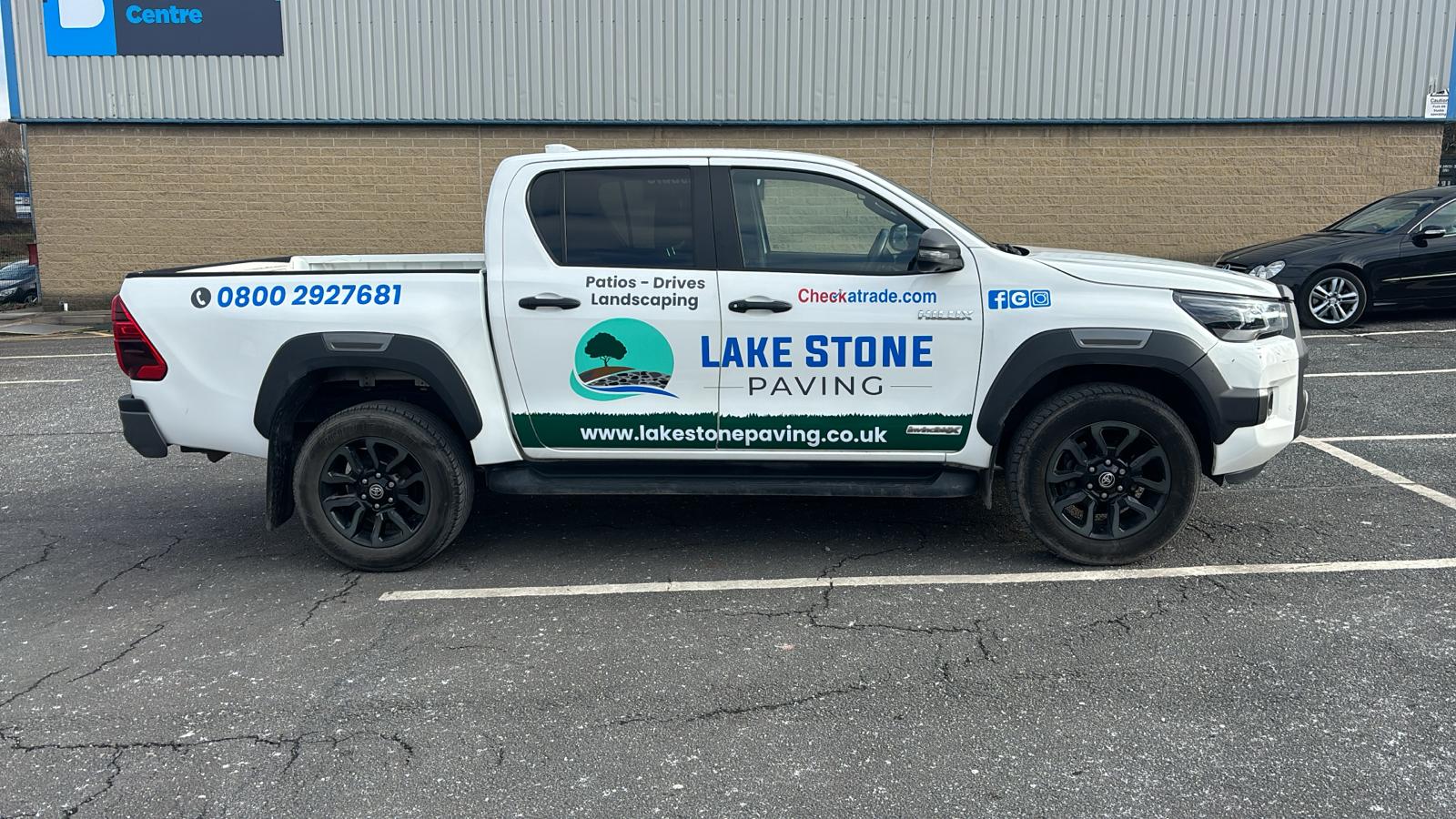 lakestone paving vehicle Company Photo Lakestone Paving