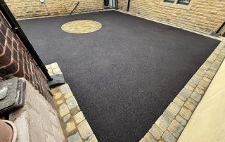 burnley block paved edged tarmac drive 01