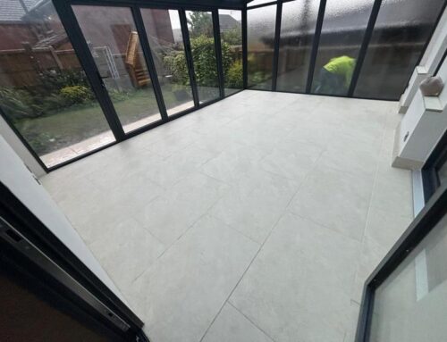 Indoor Patio with Step | Rossendale