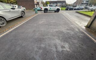 tarmac driveway with block paved border bury 19