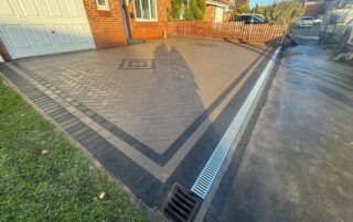 block paved driveway platform step bacup 2