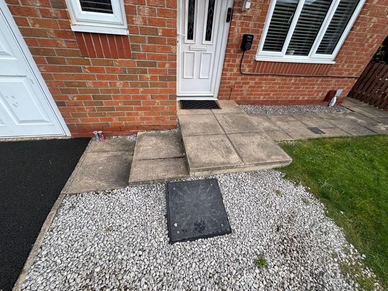 block paved driveway platform step bacup 20 block paved driveway platform step bacup 20
