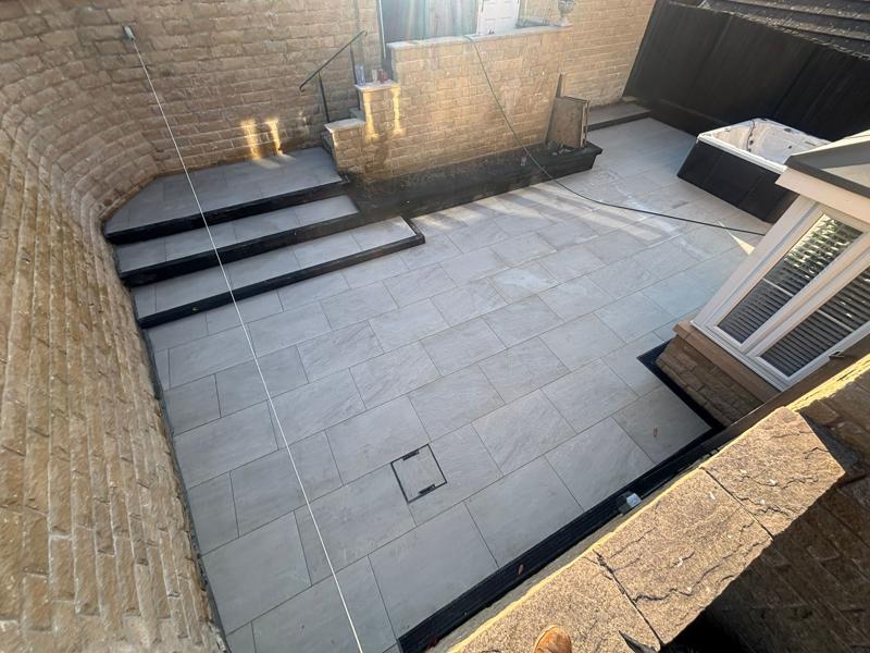 porcelain patio and steps halifax 6