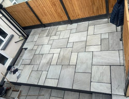 Kandall Grey Indian Sandstone Patio | Burnley