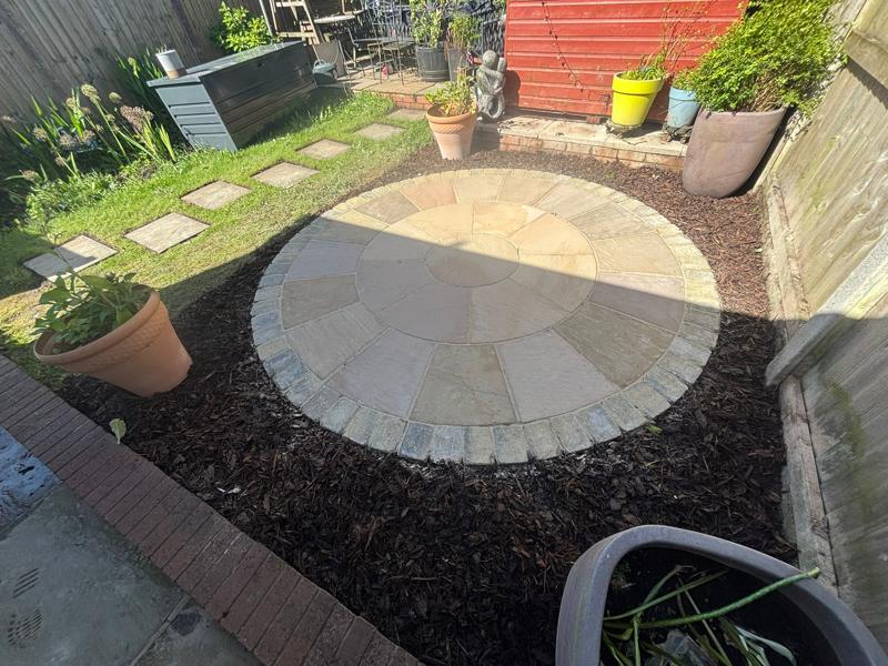 driveway path patio accrington 12