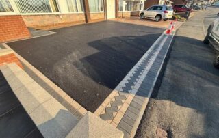 tarmac driveway indian sandstone patio blackburn 2