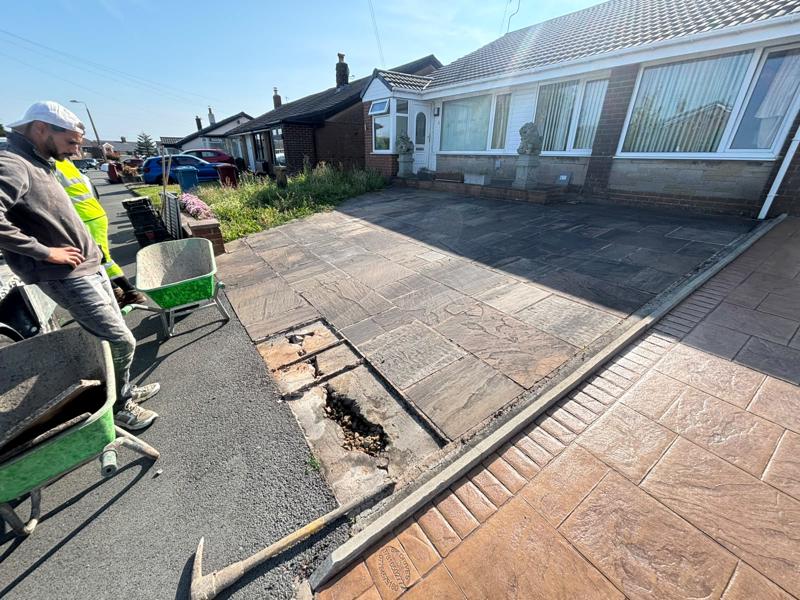 tarmac driveway indian sandstone patio blackburn 36 tarmac driveway indian sandstone patio blackburn 36