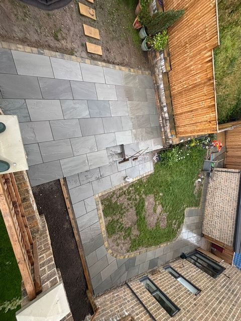 full patio front path redesign blackburn darwin 0006 full patio front path redesign blackburn darwin 0006