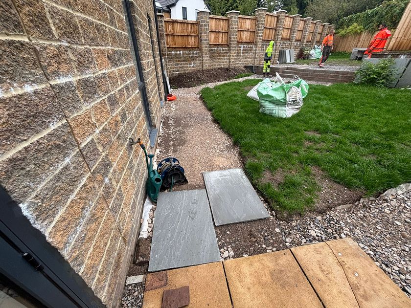 full patio front path redesign blackburn darwin 0022 full patio front path redesign blackburn darwin 0022