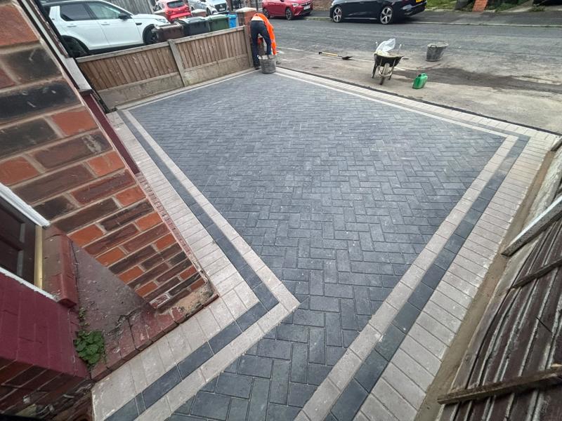 block paved driveway patio oldham 11